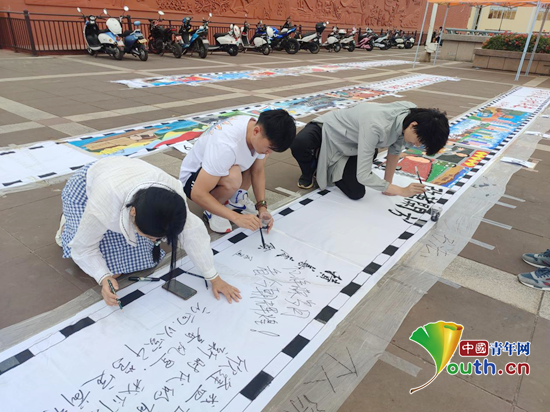 云南农业大学进行庆祝建党100周年创意绘画大赛