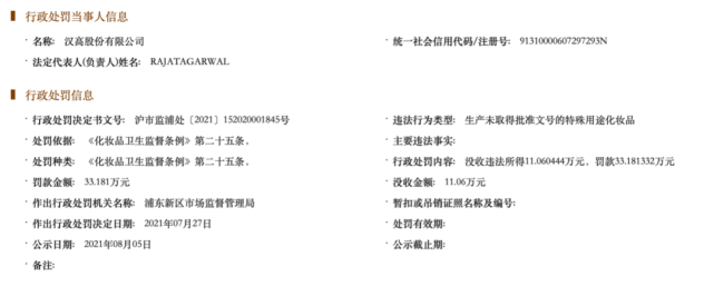 【三倍处罚】汉高遭3倍处罚，近7万盒施华蔻染发膏被召回